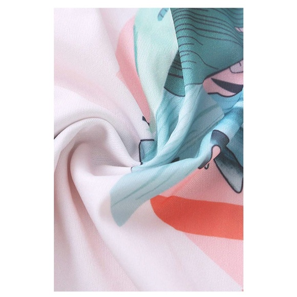 Women's Summer Halter Neck Floral Print Sleeveless - Picture 2 of 3